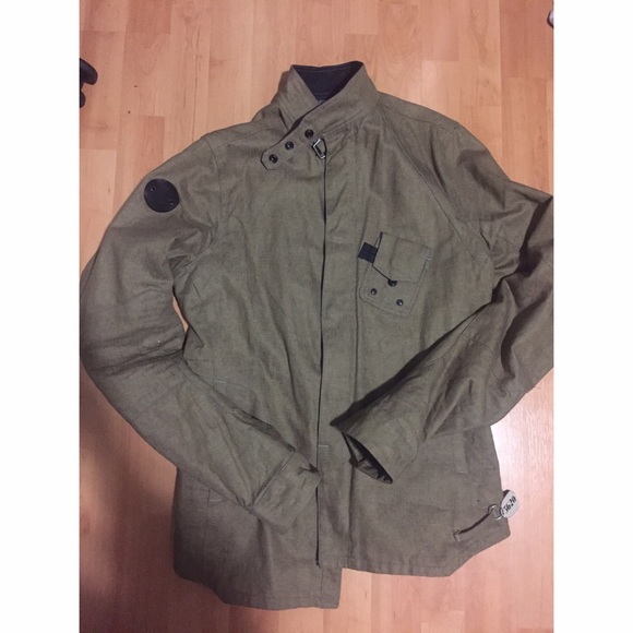 g star green jacket